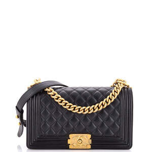 Chanel Boy Flap Bag Quilted Lambskin #260952C41B
